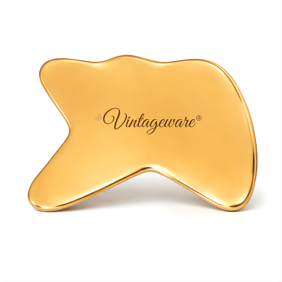 Kansa Gua Sha R Shape – Rejuvenate & Sculpt Your Skin