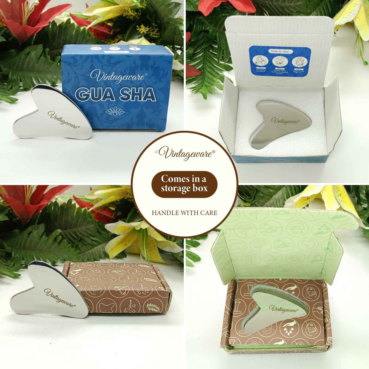 gua sha heart shape
