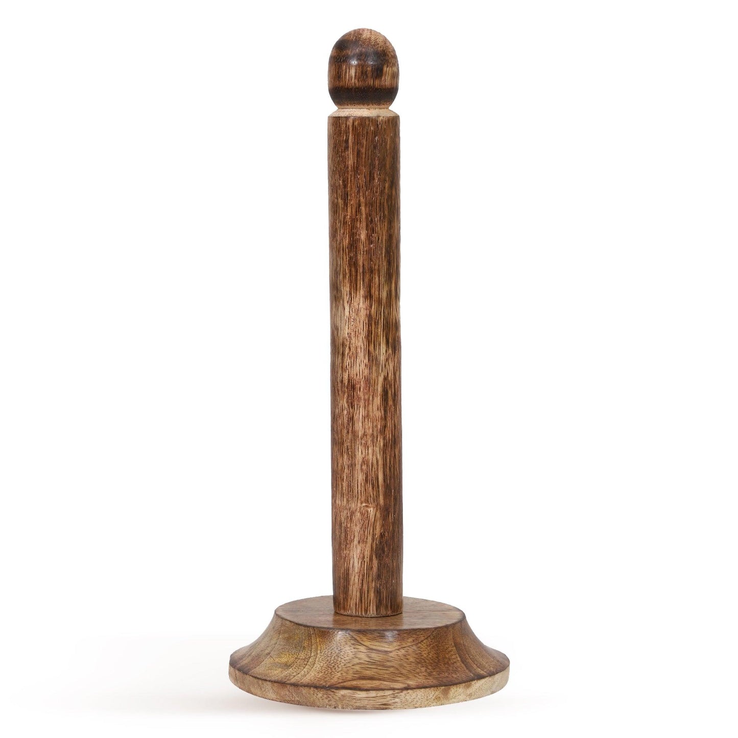 Wooden Tissue Roll Stand (Round Top) - Vintageware