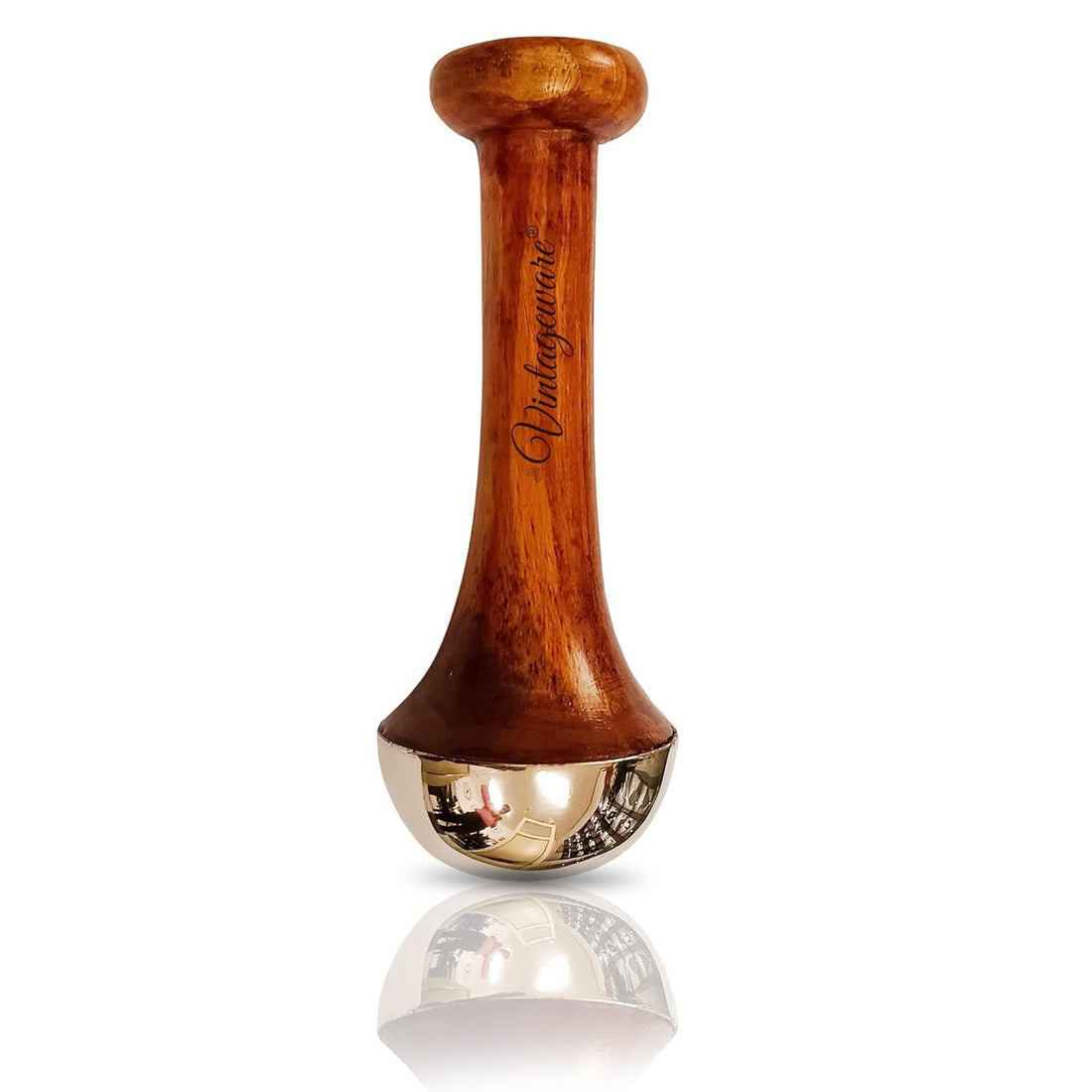 Kansa wand face massage tool