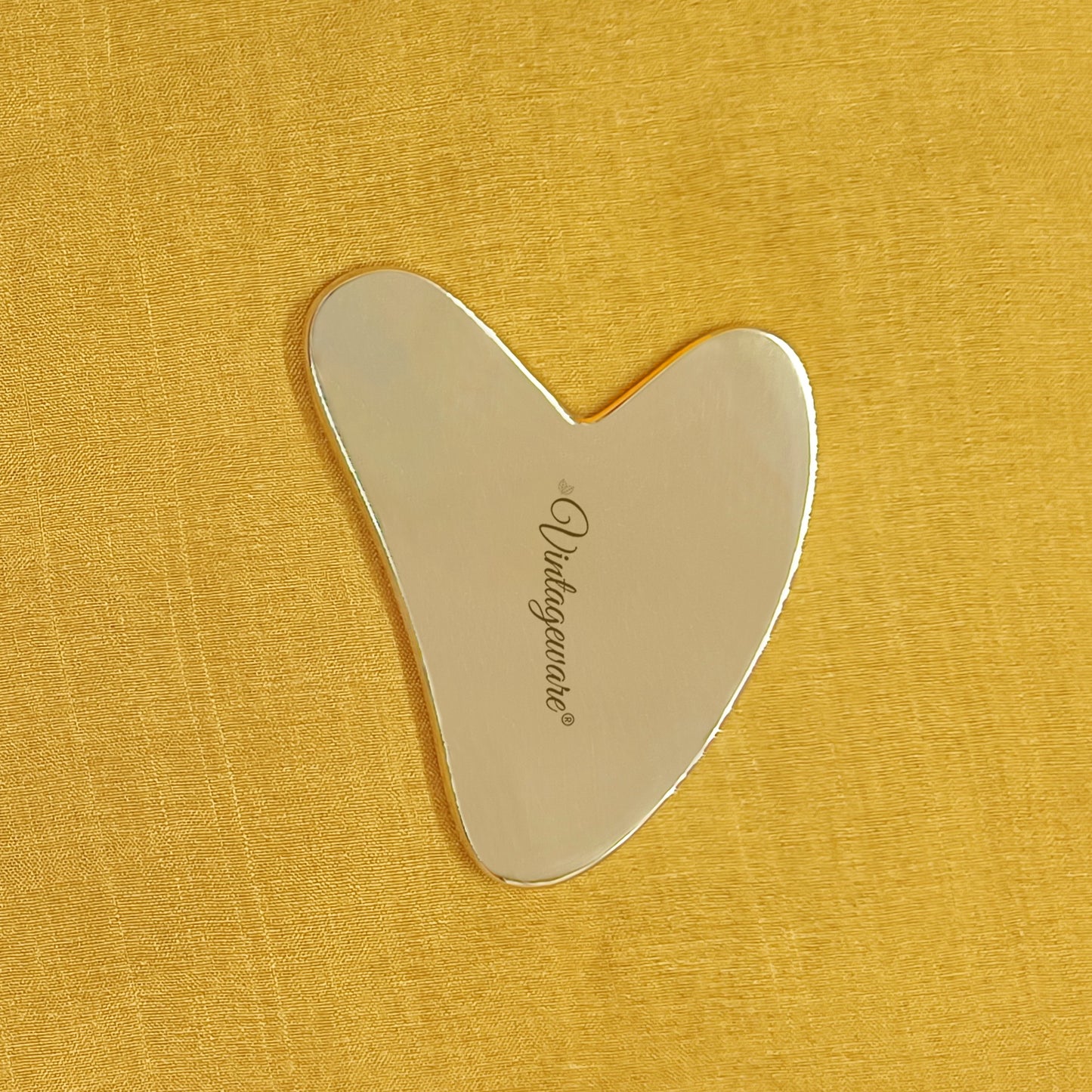kansa face roller with gua sha