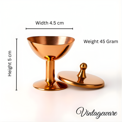 Vintageware® Copper Eye Wash Cup for Natural Eye Care – Ayurvedic Wellness