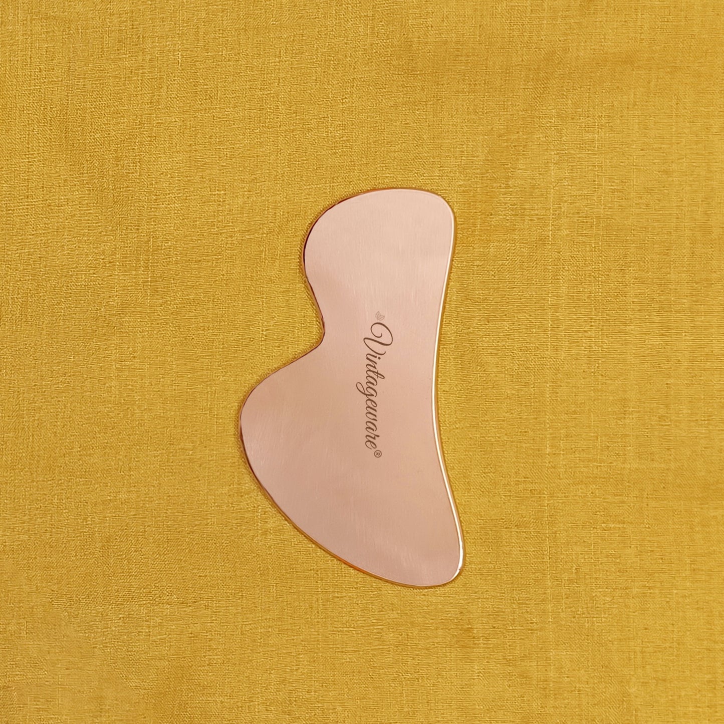 B shape gua sha copper