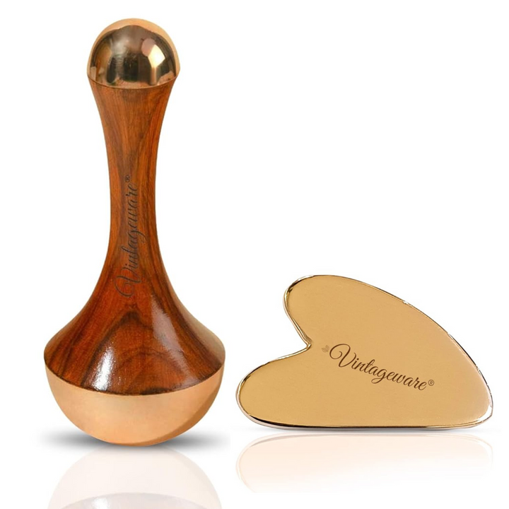 Kansa Wand Gua Sha Combo Set