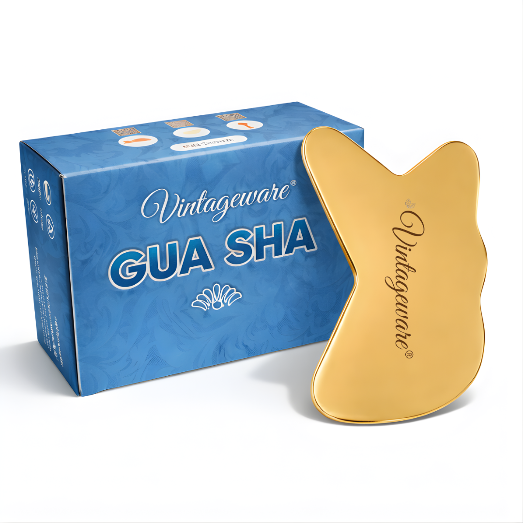 Kansa Gua Sha R Shape – Rejuvenate & Sculpt Your Skin