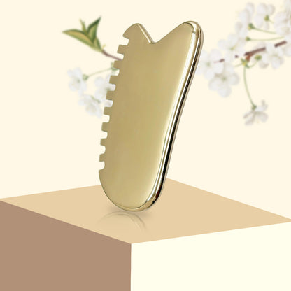 Kansa Gua Sha with Teeth