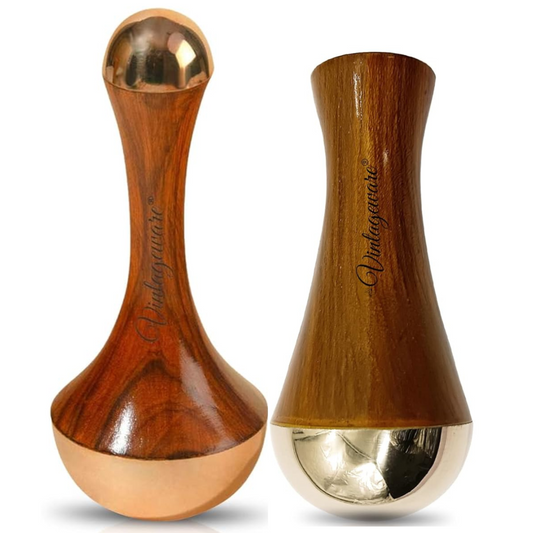 Vintageware® Kansa Wand Combo Pack – Premium Ayurvedic Massagers for Skin & Wellness