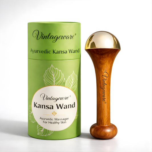 Kansa Wand Face Massage – Rejuvenate & Detoxify Your Skin Naturally