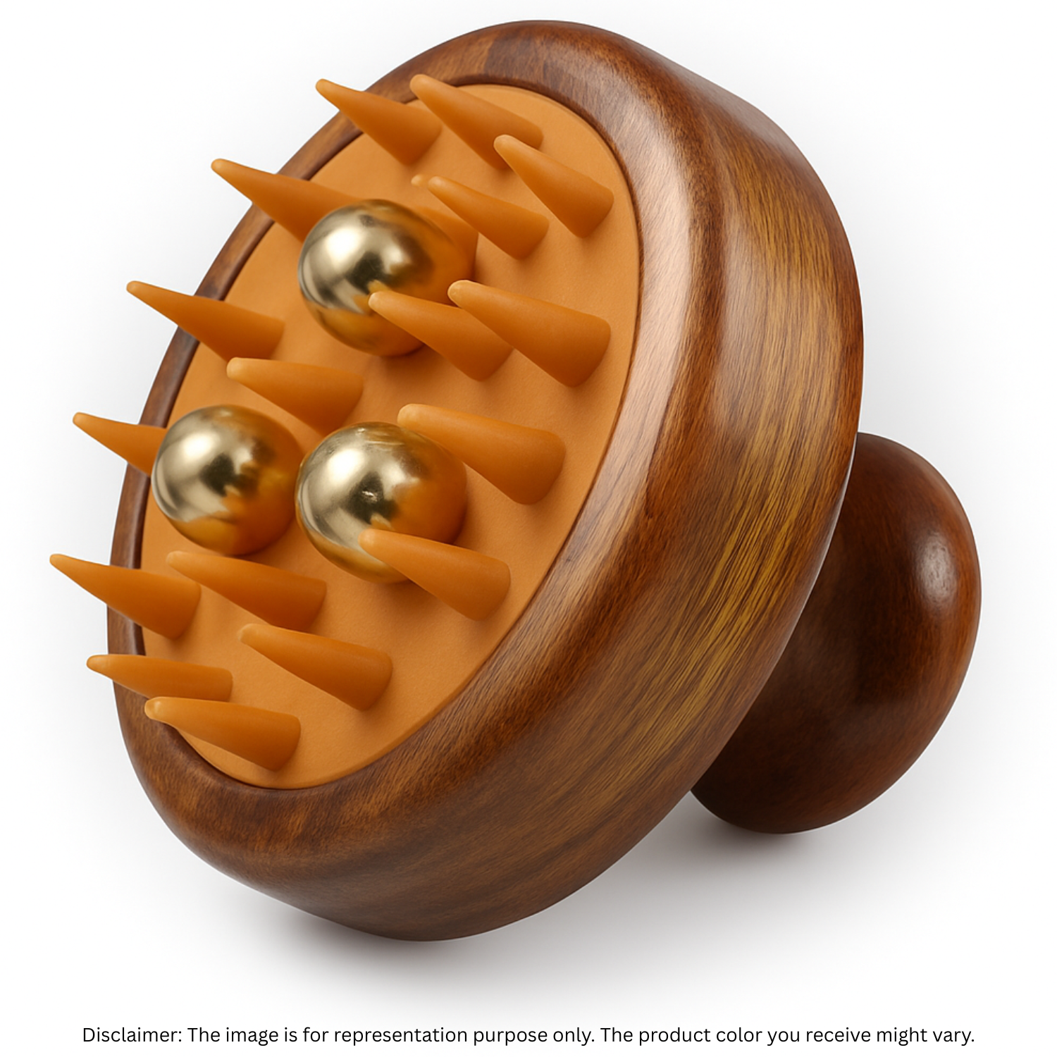 kansa stimulating scalp massage brush