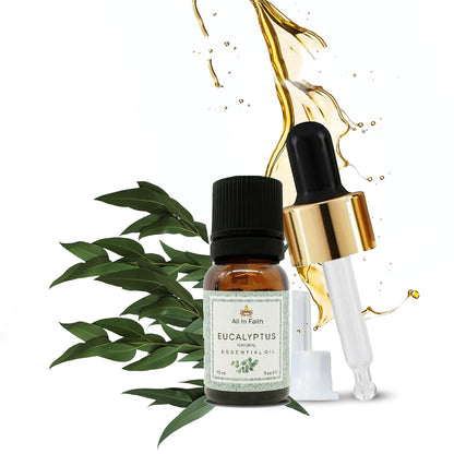 Vintageware® Eucalyptus Essential Oil – 100% Pure Therapeutic Grade | For Aromatherapy, Skin, Hair, Massage, Steam, Diffuser | 15ml