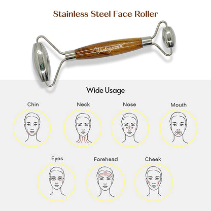facial roller steel