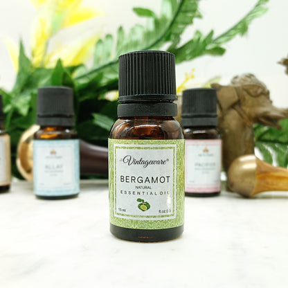 Bergamot Essential Oil for Skin, Hair Care, Diffuser - 15ML