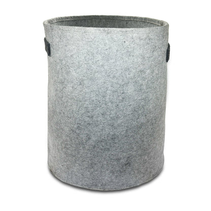 Thick felt laundry hamper bag, dirty clothes bathroom laundry basket