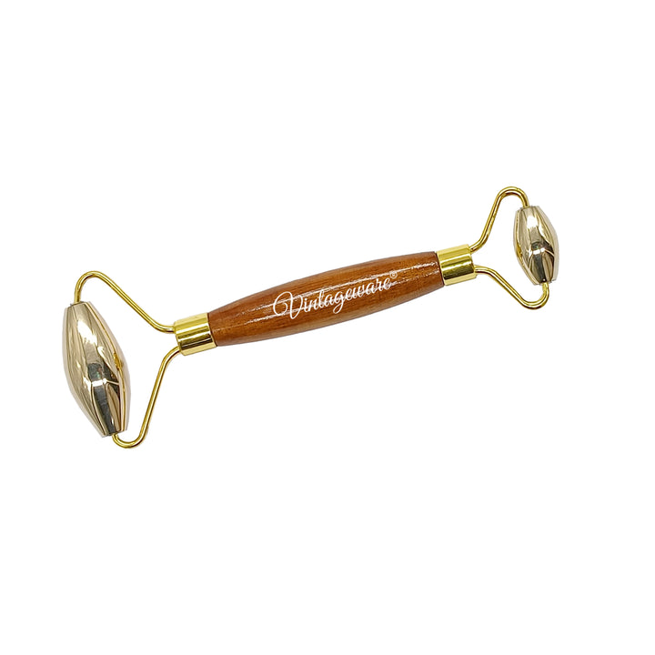 kansa face roller with gua sha