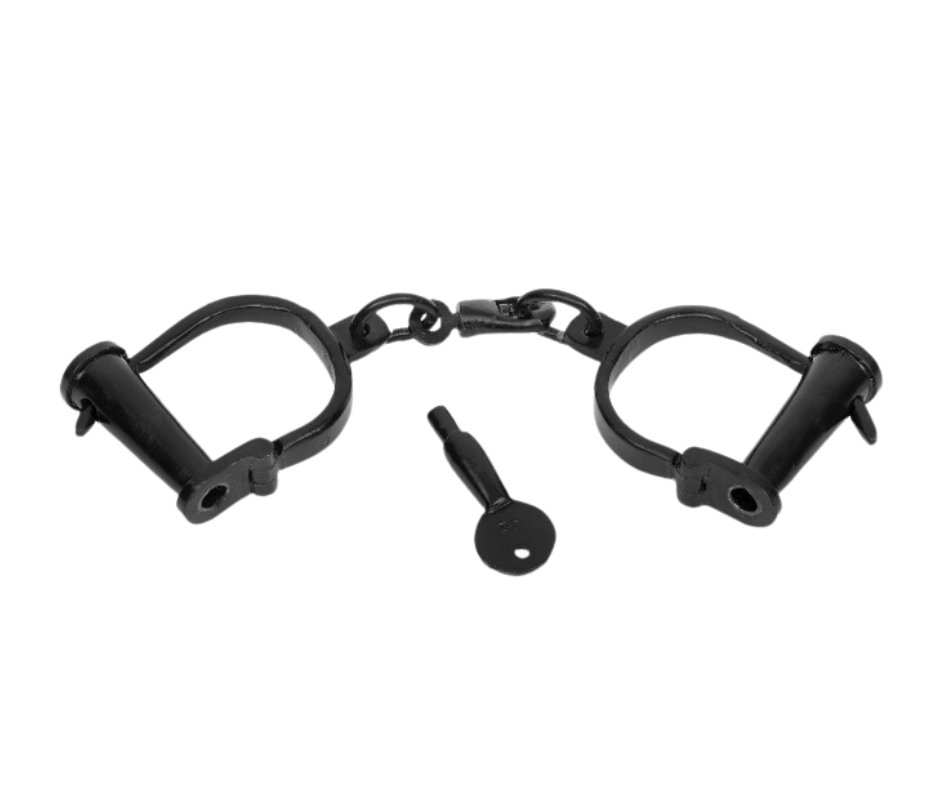 Vintageware® Adjustable Indian Police Hathkadi For Role Play, Black
