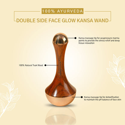 Kansa Wand Gua Sha Combo Set