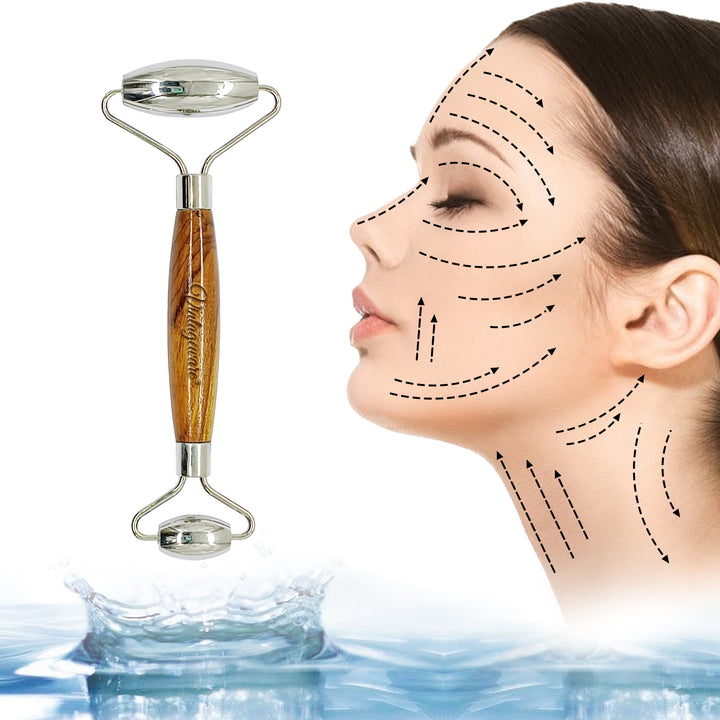 facial roller steel