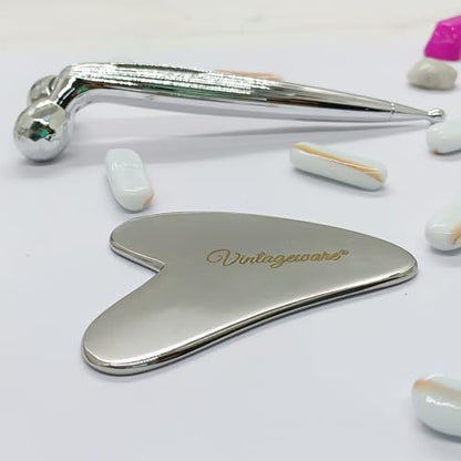 3D Roller & Gua Sha Combo