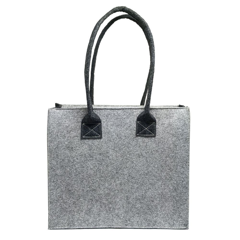Felt Reusable Shopping Bag, Storage Tote Utility Bag