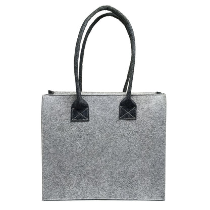 Felt Reusable Shopping Bag, Storage Tote Utility Bag
