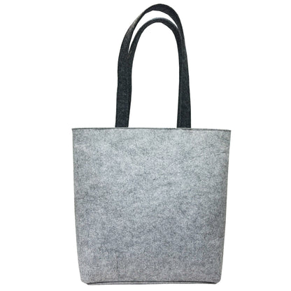 Felt Reusable Shopping Bag, Storage Tote Utility Bag