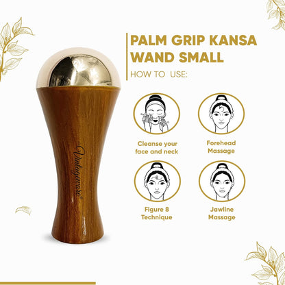 Vintageware® Kansa Wand Combo Pack – Premium Ayurvedic Massagers for Skin & Wellness