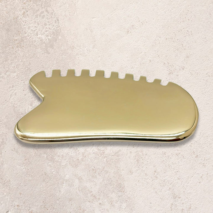 Kansa Gua Sha with Teeth