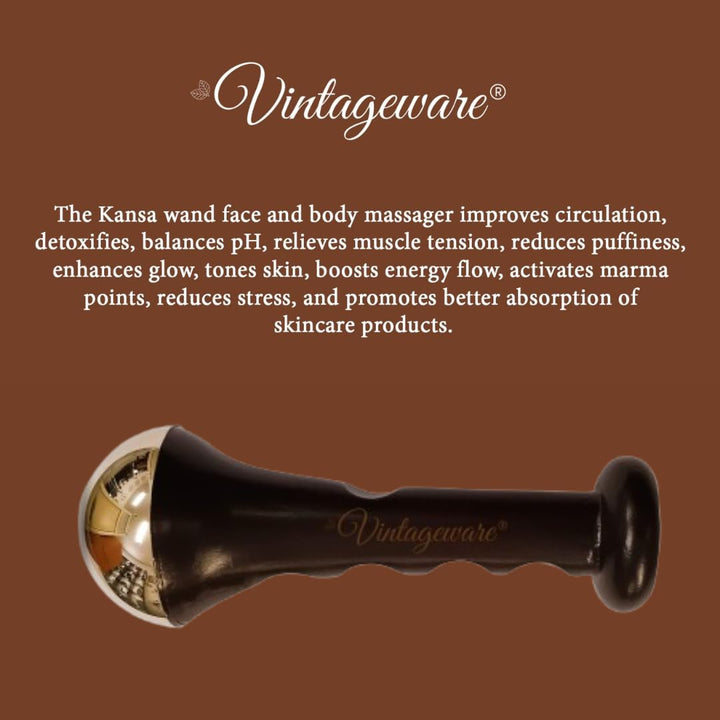 kansa wand with hand grip support