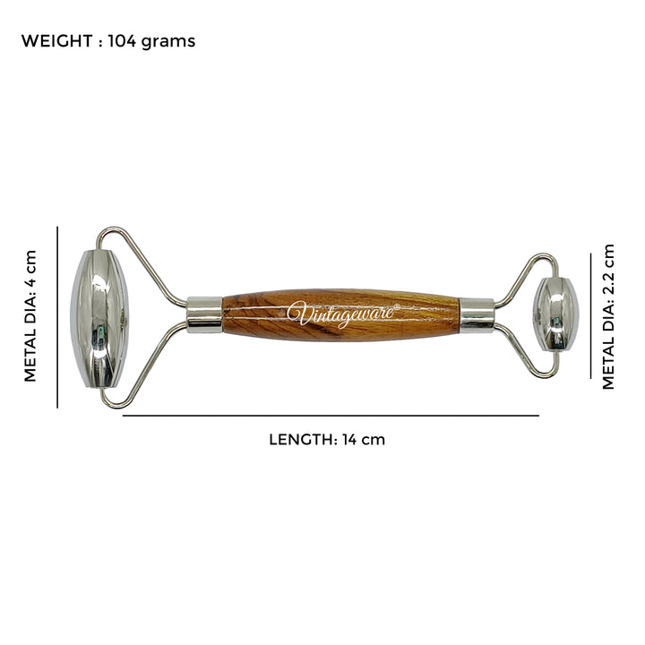 facial roller steel