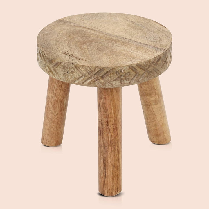3 legged wooden stand