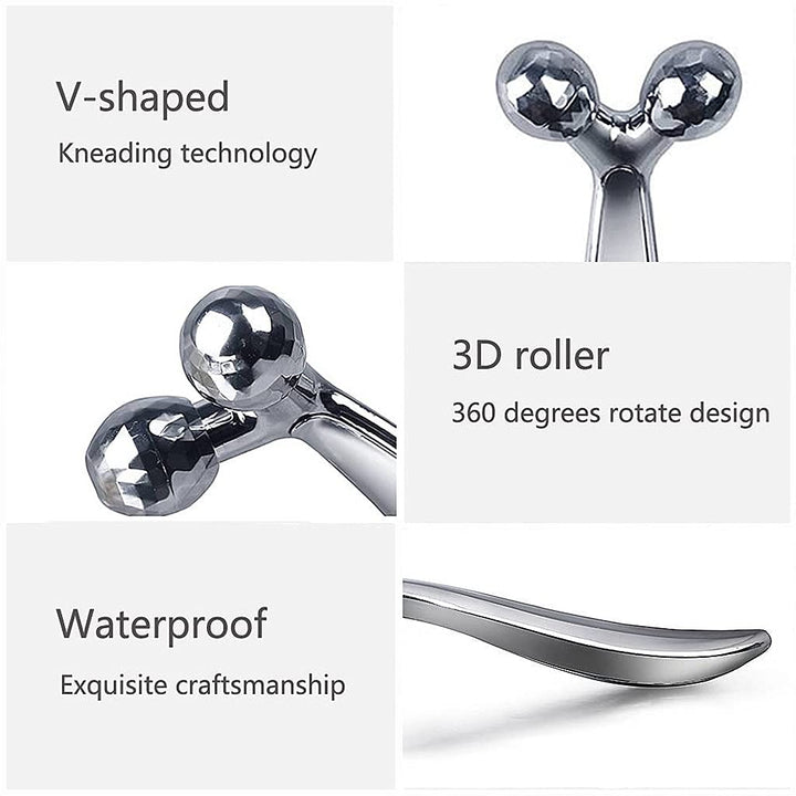 3d face massage roller