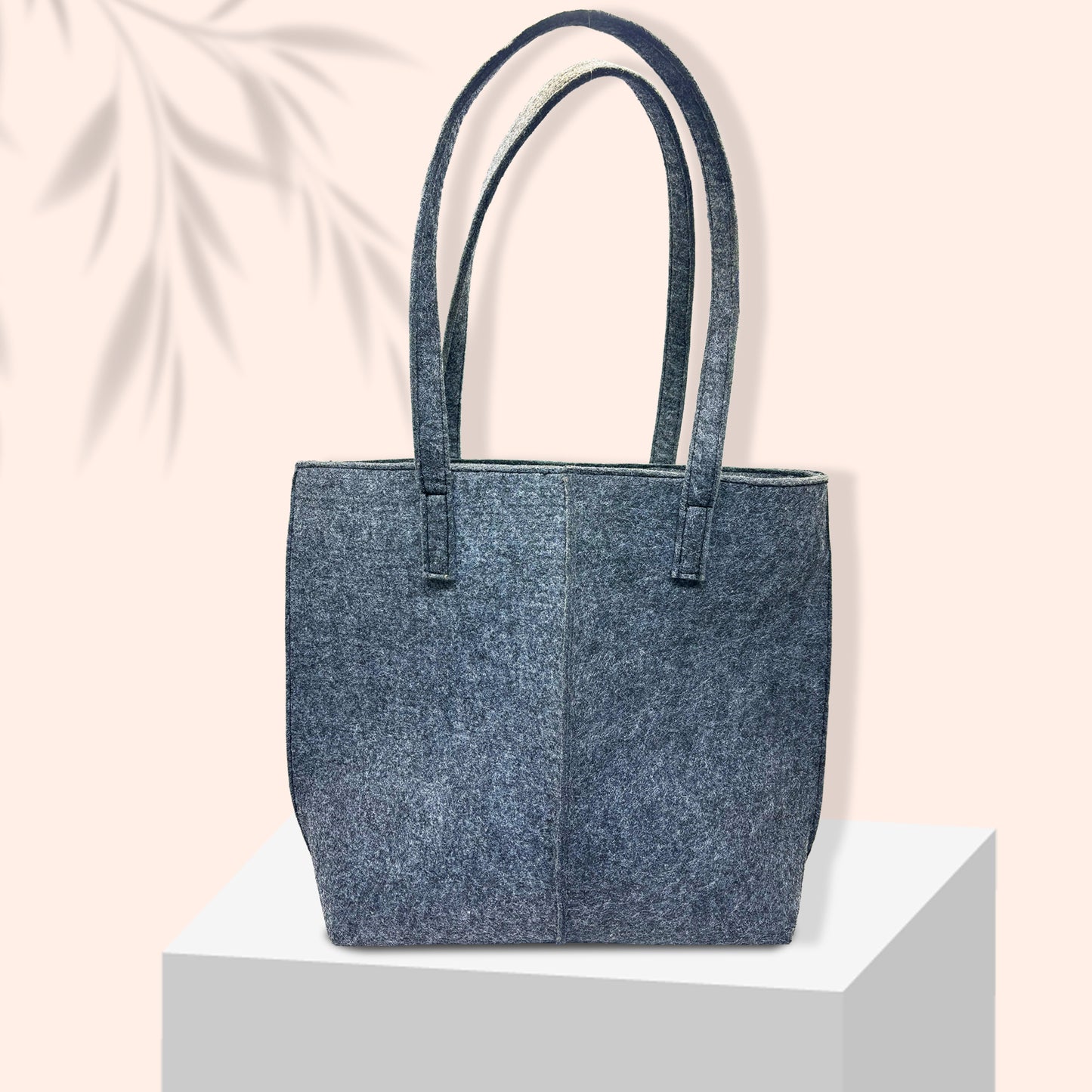 Felt Reusable Shopping Bag, Storage Tote Utility Bag