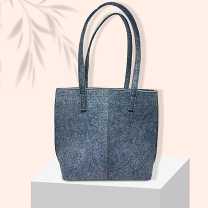 Felt Reusable Shopping Bag, Storage Tote Utility Bag