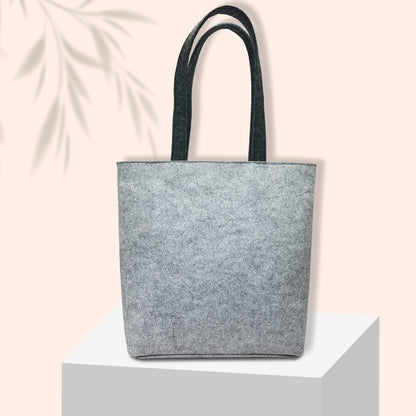 Felt Reusable Shopping Bag, Storage Tote Utility Bag