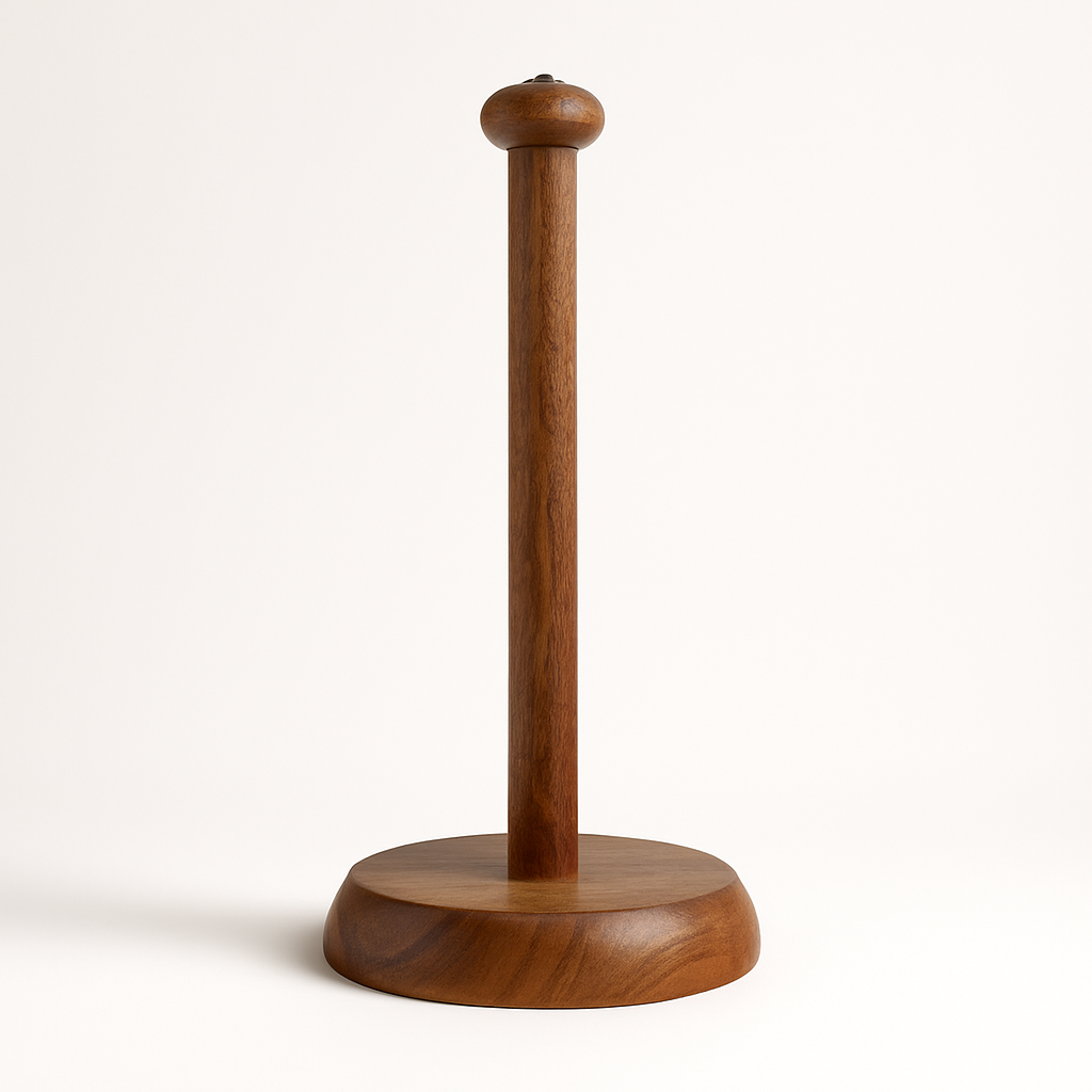 Wooden Tissue Holder for Kitchen – Handcrafted by Vintageware® (Gem Top)