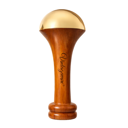 3-Piece Kansa Wand Set for Face & Body Massage – Lymphatic Drainage, Deep Tissue Therapy & Muscle Recovery