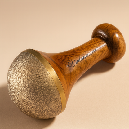 Kansa Vatki Foot Massager – Ayurvedic Relaxation & Detox