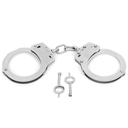 Police Handcuff Heavy Duty Metal, Hathkadi Police Wali – Stainless Steel Original Police Handcuff