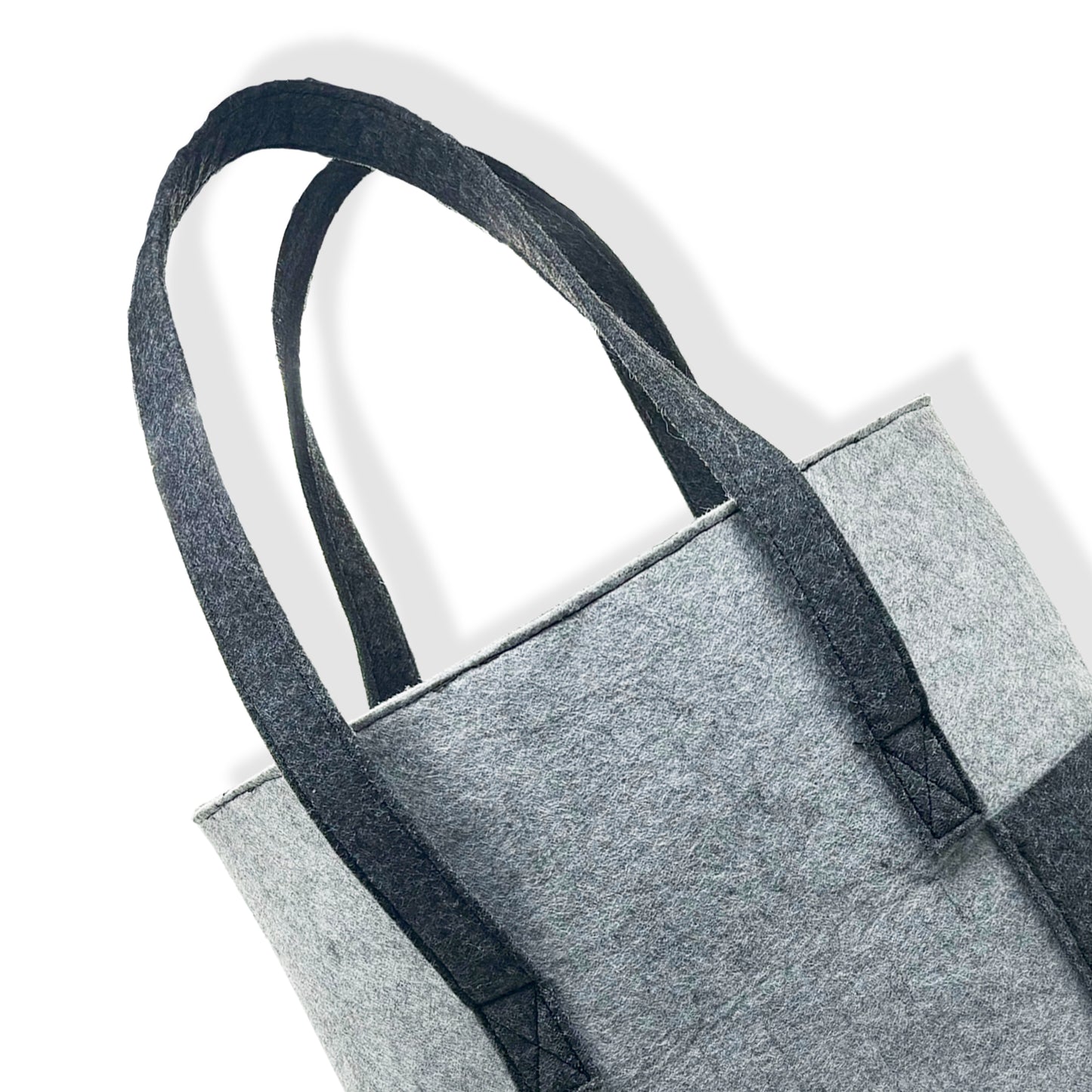 Felt Reusable Shopping Bag, Storage Tote Utility Bag