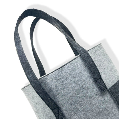 Felt Reusable Shopping Bag, Storage Tote Utility Bag