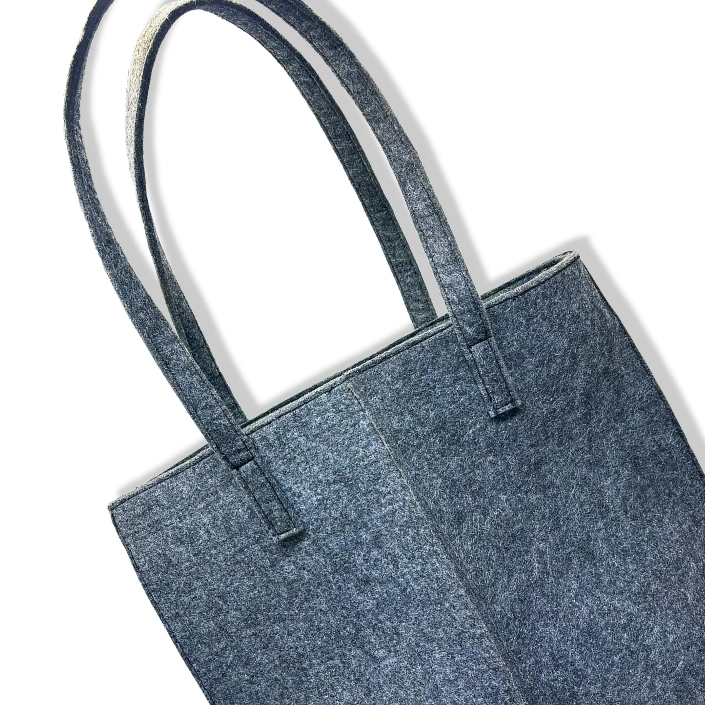 Felt Reusable Shopping Bag, Storage Tote Utility Bag