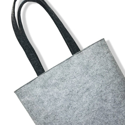 Felt Reusable Shopping Bag, Storage Tote Utility Bag