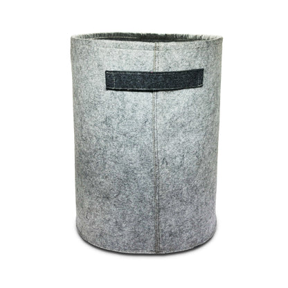 Thick felt laundry hamper bag, dirty clothes bathroom laundry basket