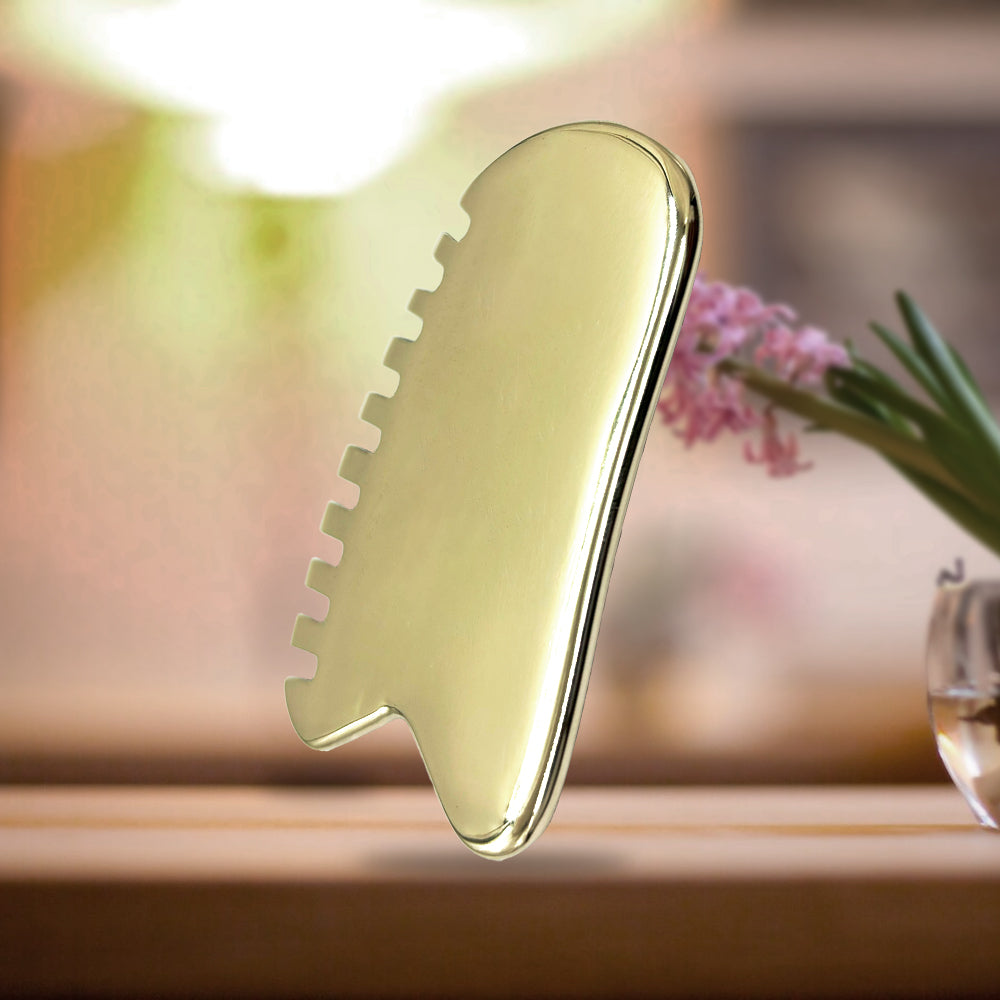 Kansa Gua Sha with Teeth