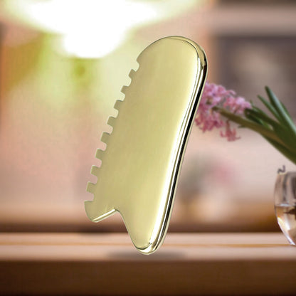 Kansa Gua Sha with Teeth