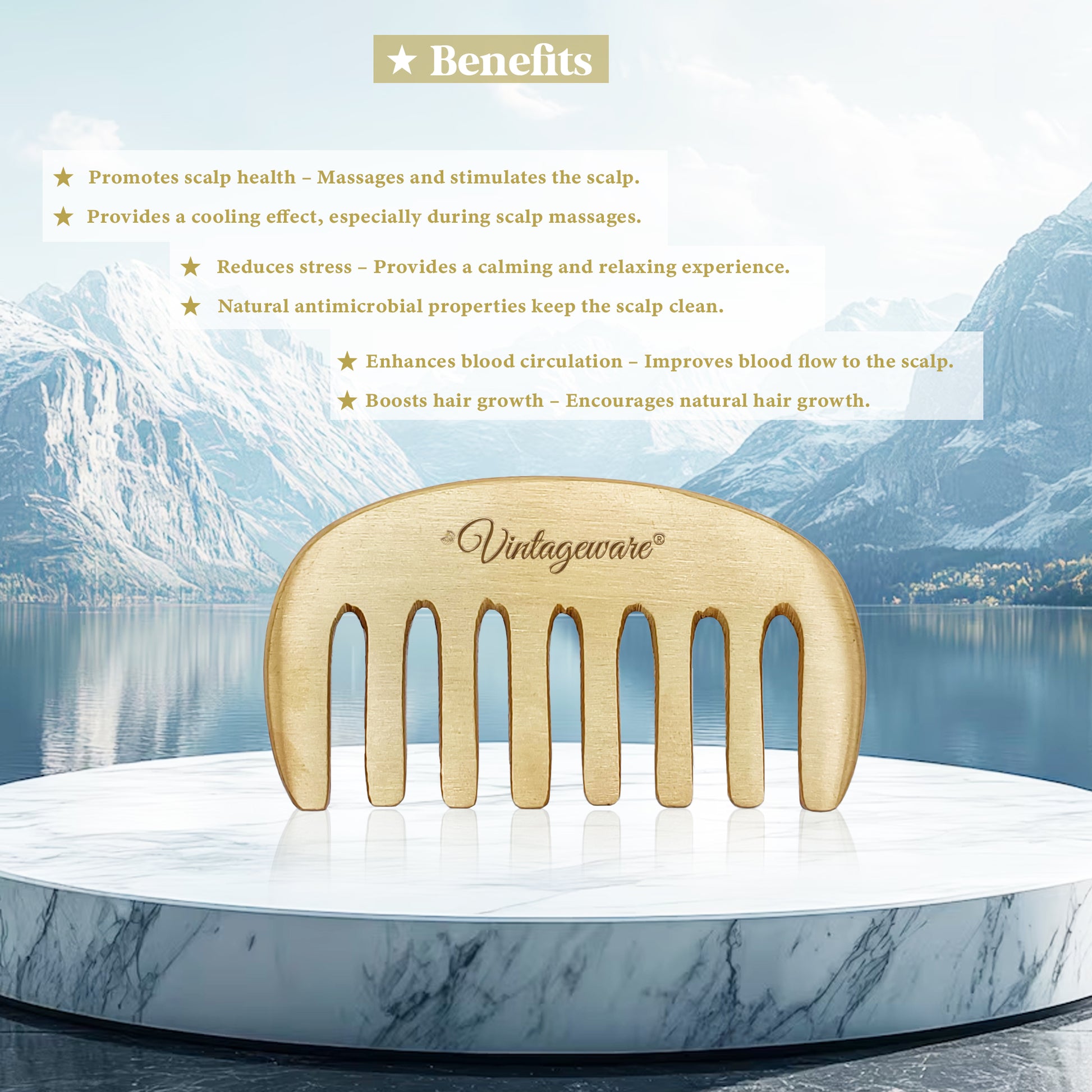 kansa comb benefits for hair growth