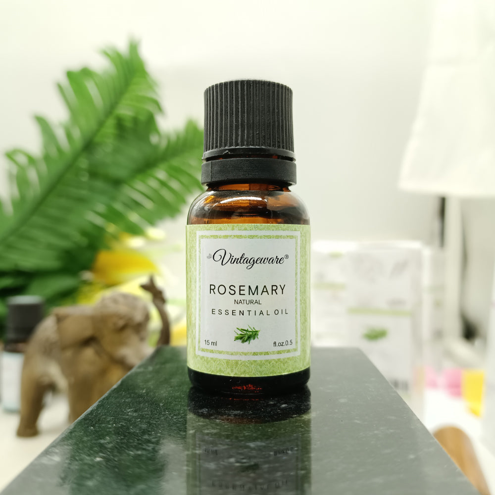 Rosemary Essential Oil for Hair Growth, Organic Rosemary Essential Oil for Healthy Hair - 15ML