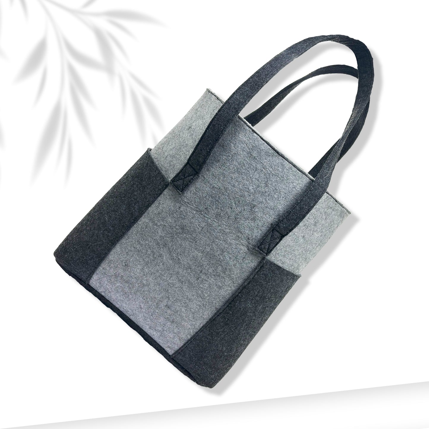 Felt Reusable Shopping Bag, Storage Tote Utility Bag