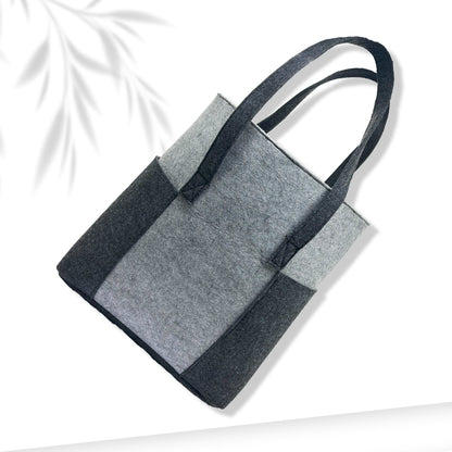 Felt Reusable Shopping Bag, Storage Tote Utility Bag