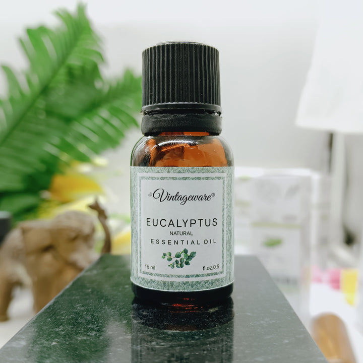 Eucalyptus Oil 100% Pure Natural Essential Oil - 15ml - Vintageware